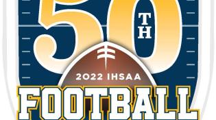 50th Football State Tournament logo