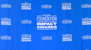 IHSAA Foundation Impact Awards backdrop