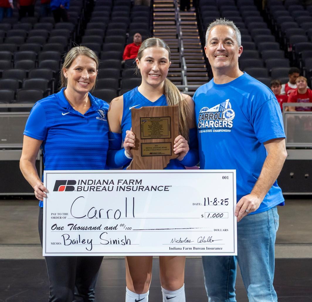 Carroll GVB Mental Attitude Award