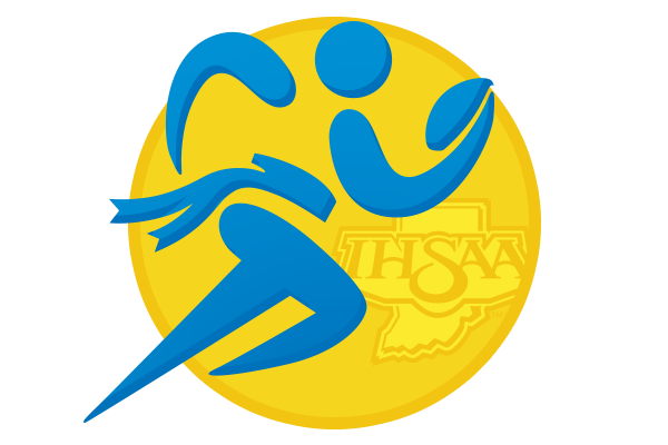 IHSAA Flag Football logo.