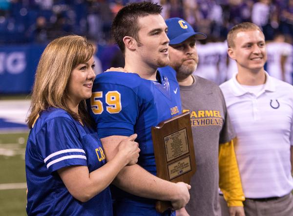 Carmel's Nate Thompson