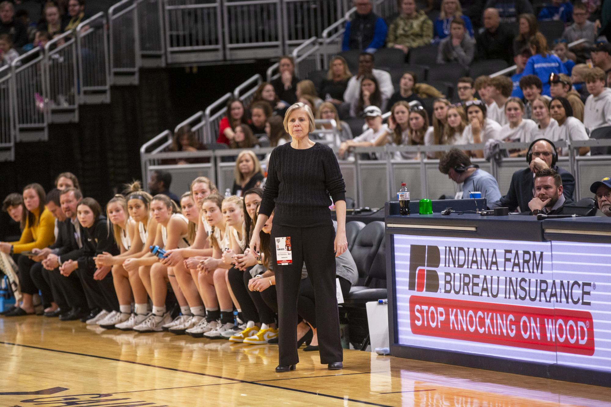 Donna Buckley guided the Noblesville Millers to the 2022 4A State Title.