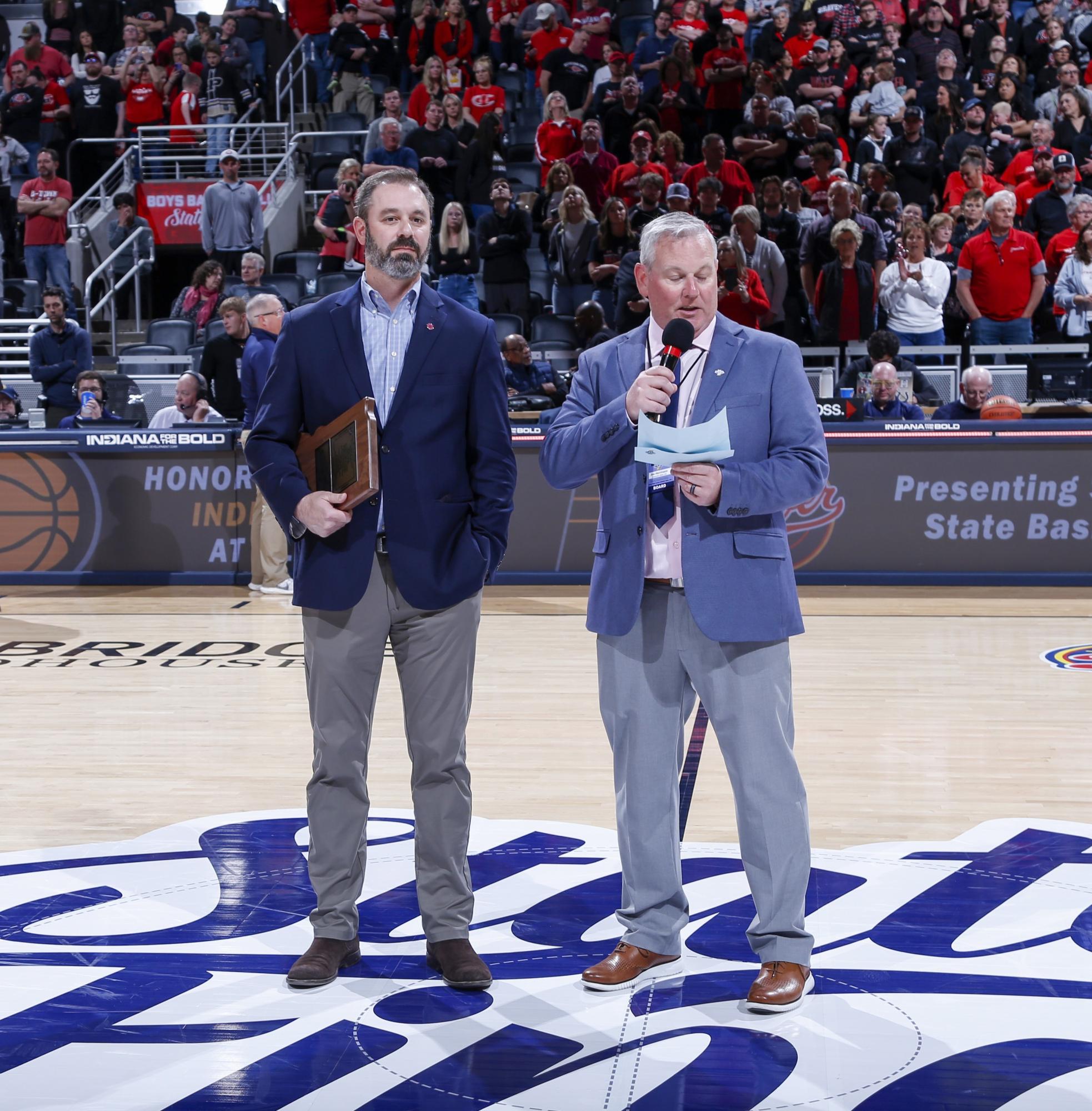 Mental Attitude Award presentation