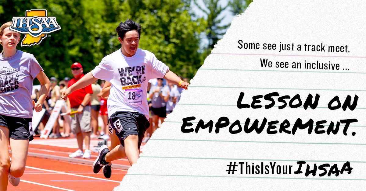 Some see just a track meet. We see an INCLUSIVE LESSON ON EMPOWERMENT.