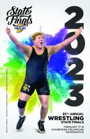 2022-23 Wr State Finals Program Cover