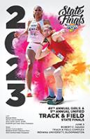 2022-23 Girls Track & Field State Finals Program Cover