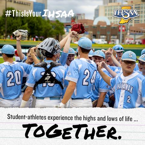 Student-athletes experience the highs and lows of life TOGETHER.