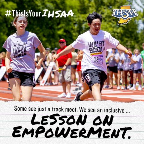 Some see just a track meet. We see an INCLUSIVE LESSON ON EMPOWERMENT.