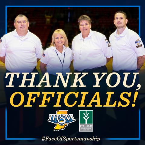 Thank You, Officials! 
