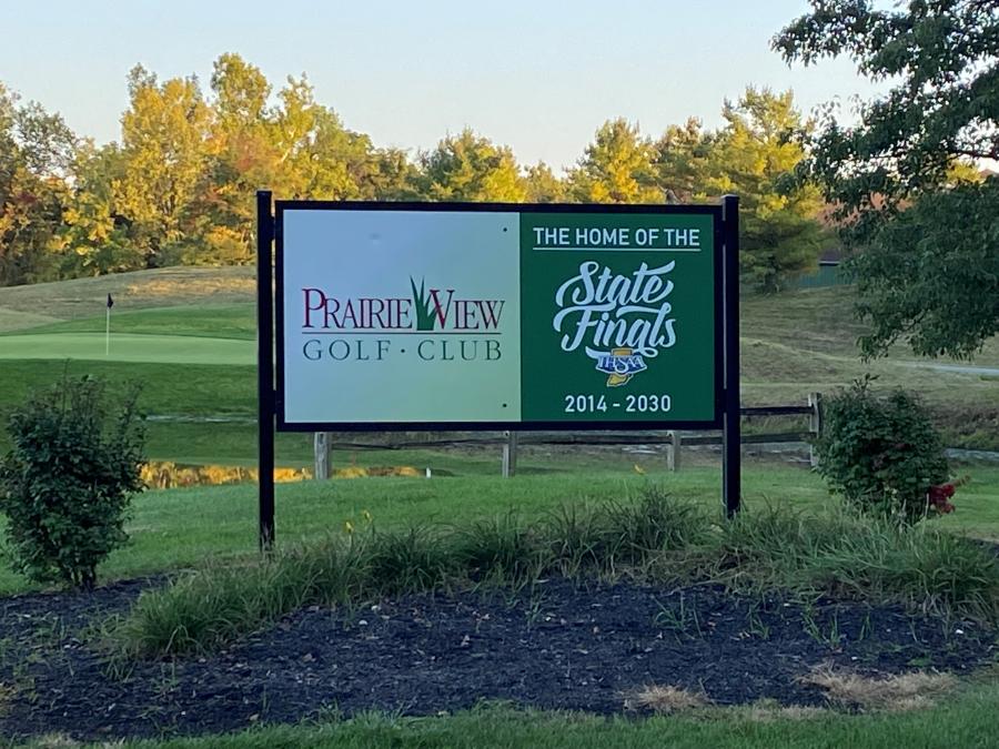 Prairie View Golf Club sign