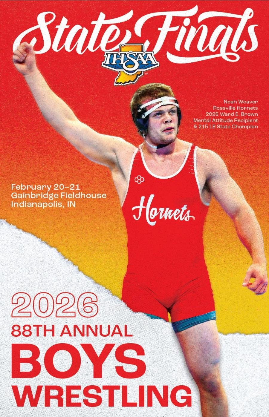 2025-26 Boys Wrestling Program Cover