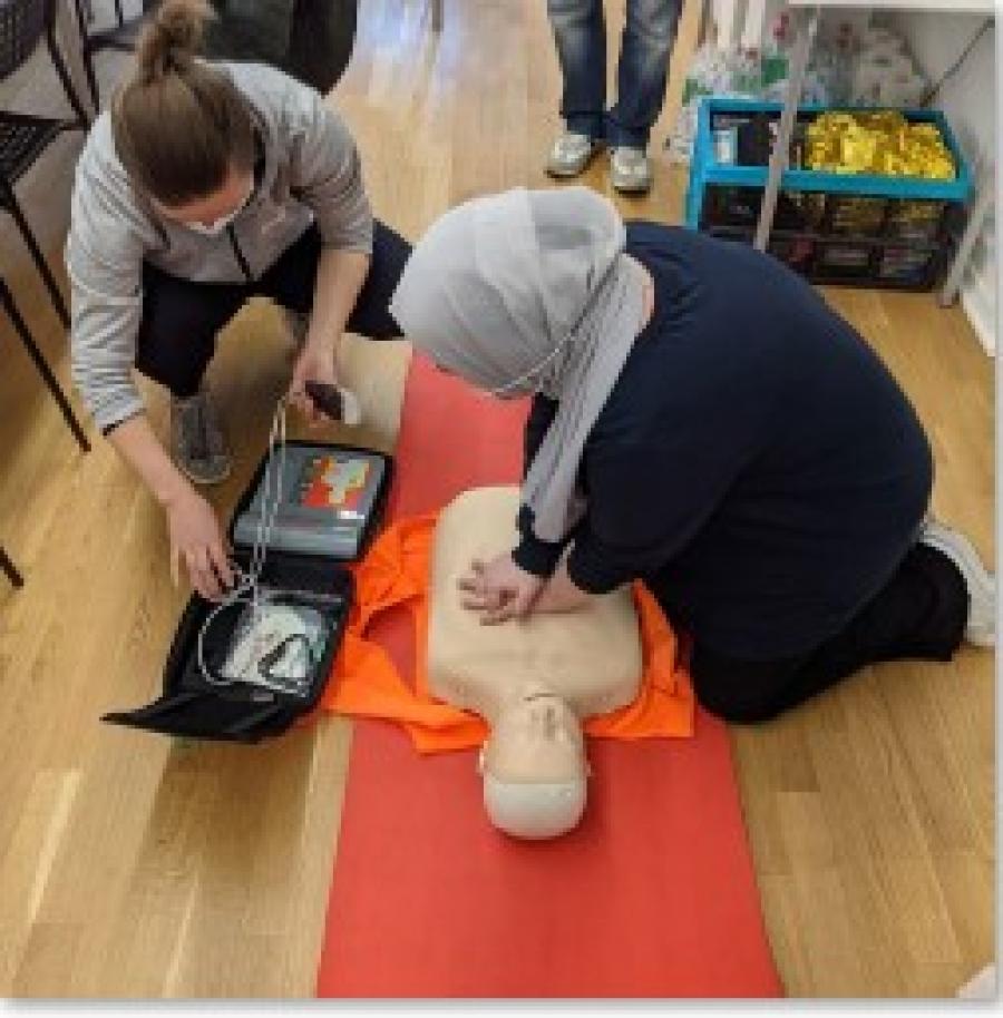 IHSAA Foundation CPR photo